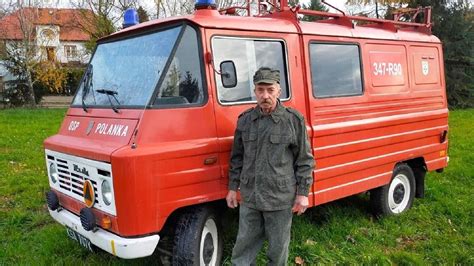 zdjęcia historycznych samochodów OSP Baczyna (Żuk, Star)