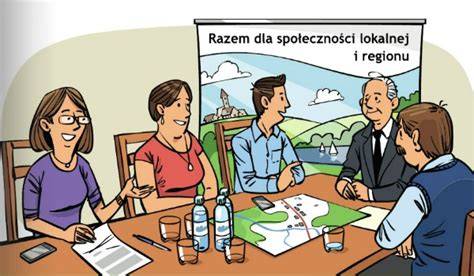 Społeczność lokalna podczas sprzątania pogorzeliska