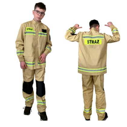 Mundur strażacki koszarowy dla dorosłych