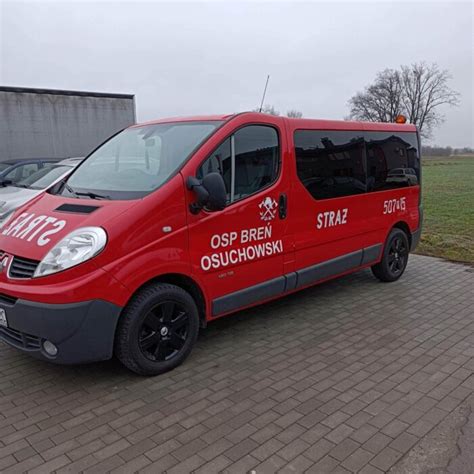 Zdjęcie lekkiego samochodu ratowniczo-gaśniczego Renault Trafic