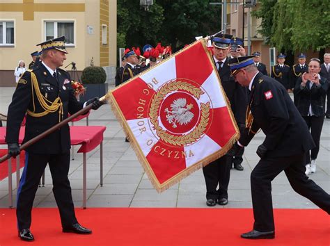 Nowy sztandar Ochotniczej Straży Pożarnej Rutki-Kossaki