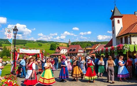 Fotografia zabytkowego obiektu lub wydarzenia promującego lokalne tradycje