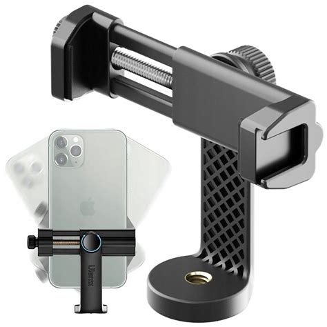 Zdjęcie przedstawiające uchwyt na telefon wydrukowany w 3D.