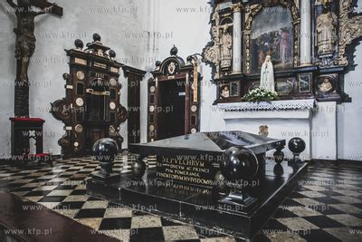 Zdjęcie sarkofagu książąt pomorskich w Katedrze Oliwskiej