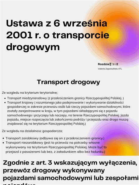 Schemat przedstawiający wyłączenia z ustawy o transporcie drogowym dla kierowców jednostek ochrony przeciwpożarowej