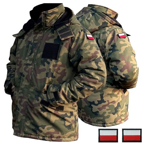 Detale kurtki mundurowej OSP (guziki, naramienniki, kieszenie)