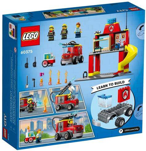 Minifigurki i akcesoria z zestawu LEGO City 60375