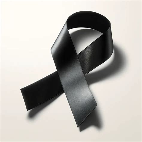 Zdjęcie symbolizujące żałobę strażacką, np. czarno-białe logo OSP Pęczniew lub wstążka żałobna