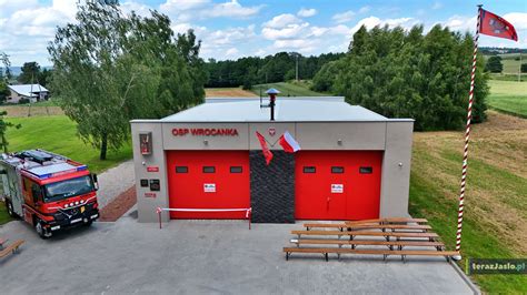 schemat lub zdjęcie strażnicy OSP Kalna po rozbudowie
