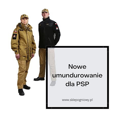 porównanie umundurowania PSP i OSP
