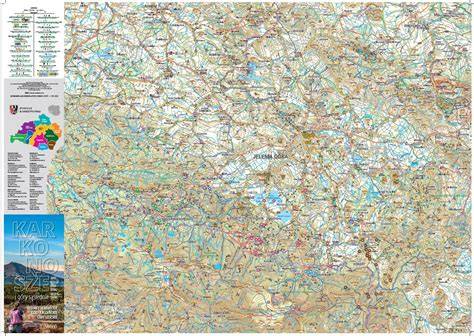 Mapa Gminy Czorsztyn z zaznaczonymi sołectwami i głównymi atrakcjami turystycznymi