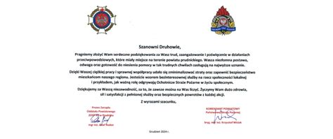 Portret Stanisława Bryga, nowego prezesa Zarządu Powiatowego OSP w Dębicy