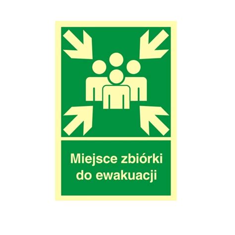 Zdjęcie przedstawiające znak ewakuacyjny odbity w lustrze, co może prowadzić do pomyłki