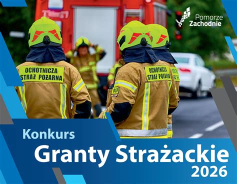 infografika przedstawiająca rozkład grantów strażackich w województwie zachodniopomorskim