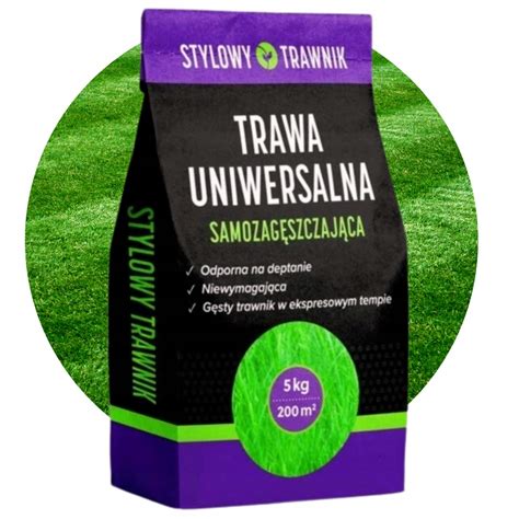 Trawa uniwersalna na dużym trawniku