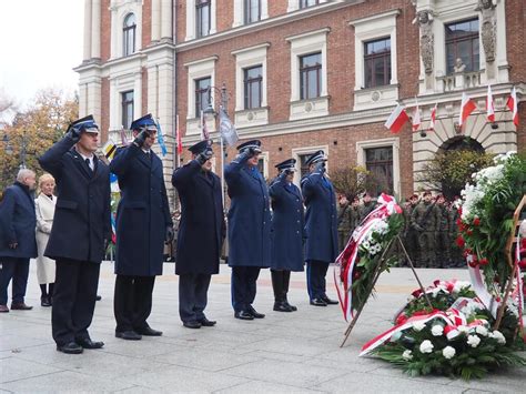 Uroczystość wręczenia nagród dla najlepszych funkcjonariuszy służb mundurowych w Łodzi