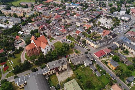 Mapa Gminy Lutomiersk z zaznaczonymi inwestycjami