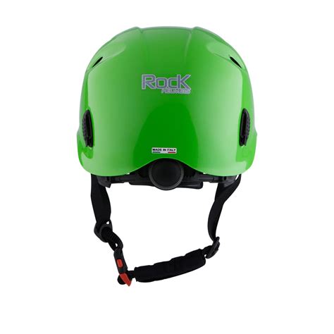 Zdjęcie: Kask Rock Helmets Combi z widoczną wentylacją i systemem regulacji pokrętłem