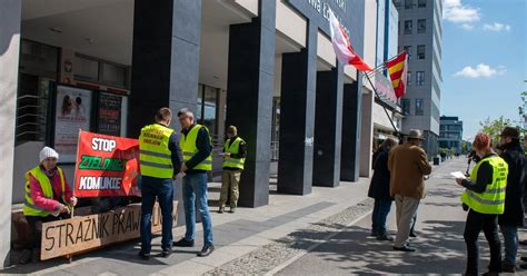 Archiwalne zdjęcie z demonstracji w Opolu