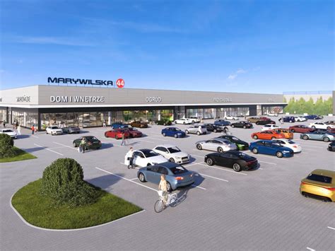 zdjęcie spalonego centrum handlowego Marywilska 44