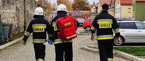 Strażacy OSP prowadzący prewencję pożarową w społeczności