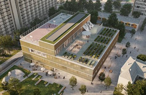 Wizualizacja odnowionego Domu Kultury w Gąsewie Poduchownym