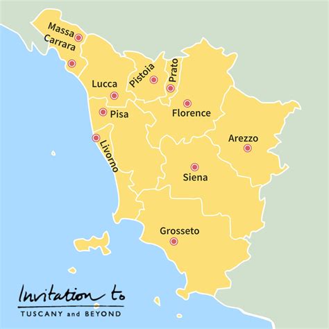 Map showing the region of Tuscany with highlighted areas affected by forest fires between Lucca and Pisa.