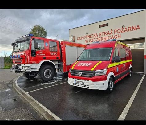 Zdjęcie średniego samochodu ratowniczo-gaśniczego Star 244 OSP Łuków Śląski