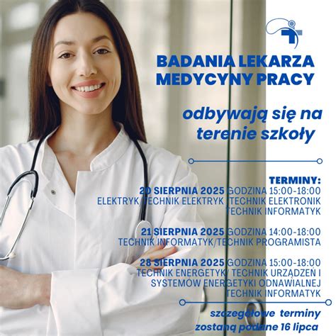 infografika przedstawiająca kwalifikacje lekarza medycyny pracy