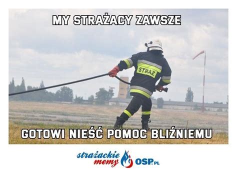 Memy o strażakach, bohater z kalendarza