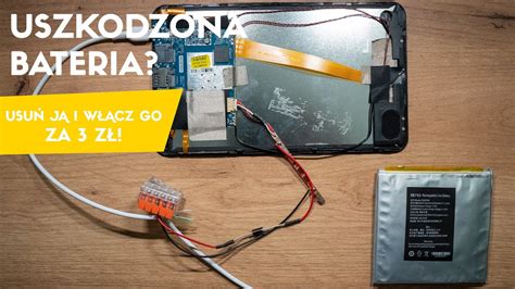 Ilustracja przedstawiająca wadliwą baterię litowo-jonową lub notebook z uszkodzoną baterią