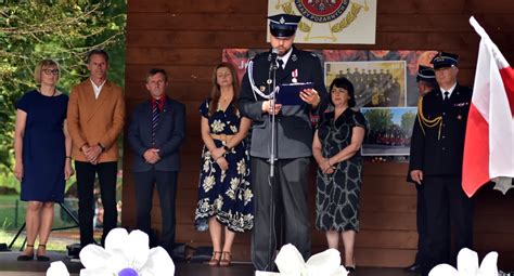 Wręczanie odznaczeń i wyróżnień członkom OSP