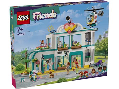 Postacie i akcesoria zestawu LEGO Friends Szpital 42621