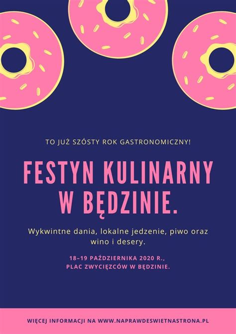 Przykładowy plakat festynu strażackiego z wyraźnym nagłówkiem i grafikami