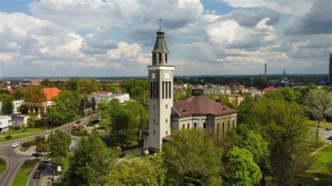 Widok na centrum Burgas z Katedrą Świętych Cyryla i Metodego w tle