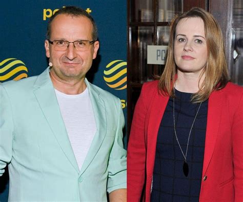 Robert Górski i Joanna Kołaczkowska na zdjęciu archiwalnym
