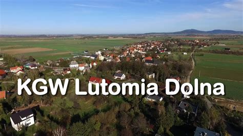 mapa miejscowości Lutomia Dolna z zaznaczeniem miejsca zdarzenia