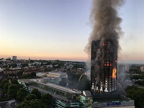Pożar wieżowca Grenfell Tower w zachodnim Londynie, 2017 rok