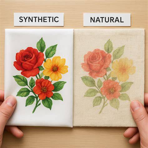 Schemat przedstawiający różnice między nadrukiem metodą sitodruku a tłoczeniem z wypełnieniem kolorystycznym na opaskach.