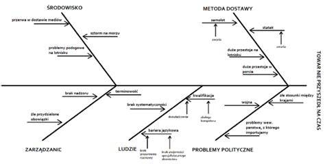 Diagram: Główne kategorie przyczyn fałszywych alarmów SSP