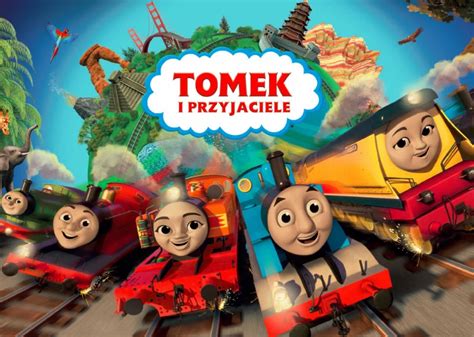 Ilustracja głównych bohaterów Tomek i Przyjaciele