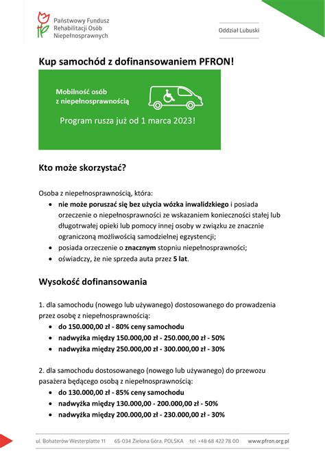 Infografika przedstawiająca rozkład finansowania zakupu samochodu dla OSP Podebłocie