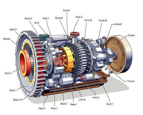 Schemat budowy tradycyjnej syreny elektromechanicznej