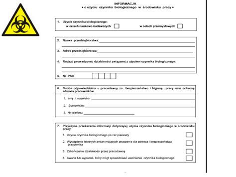 Zdjęcie miejsca akcji w Roskoszy z oznaczeniami zagrożenia biologicznego