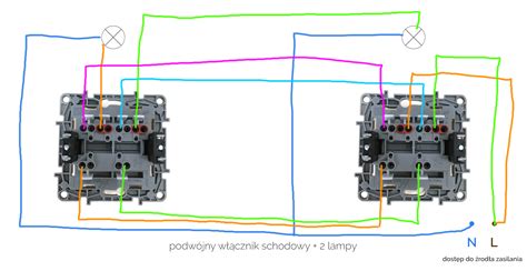 Schemat podłączenia wyłącznika mocy Legrand DPX3