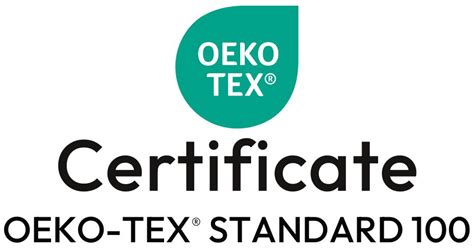 Certyfikaty Oeko-Tex Standard 100 i CE, symbolizujące bezpieczeństwo tekstyliów