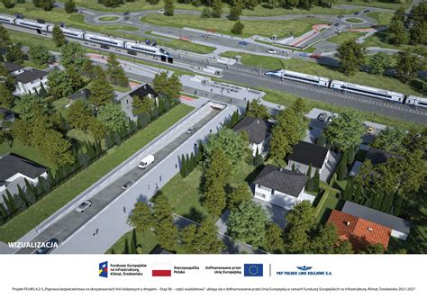 Mapa z zaznaczoną ulicą Rybnicką w Mikołowie i torami kolejowymi