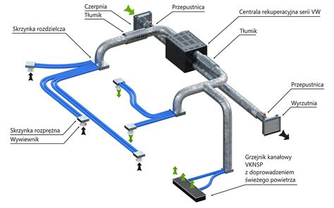Schemat systemu melioracyjnego cystersów (kanały i tamy)