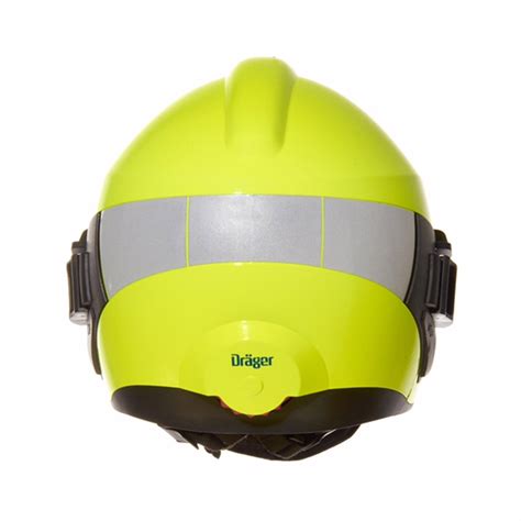 Przykłady personalizacji hełmu Dräger HPS 7000: różne kolory, paski odblaskowe, nakarczniki.