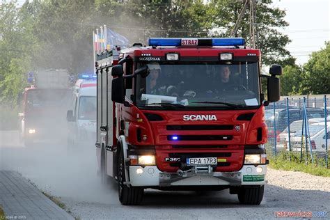 schemat działań jednostek ochrony przeciwpożarowej i służb ochrony środowiska podczas pożarów odpadów